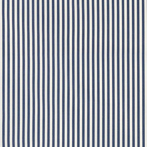 Brigitte Stripe Navy 71344 by Schumacher Fabric