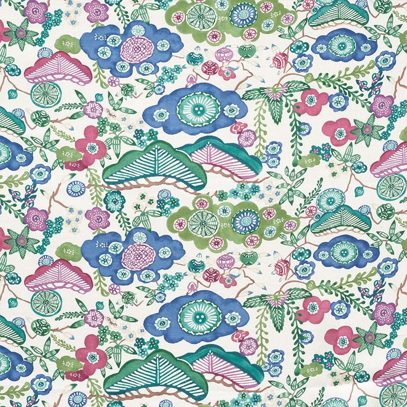Yume Emerald 177011 by Schumacher Fabric Mingei 27.0" - Fabric Carolina -