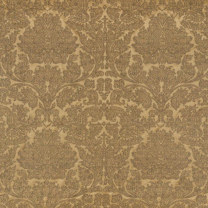 Belice Damasco Antique Gold 71482 by Schumacher Fabric