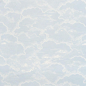 Kumo Village Sky 177521 by Schumacher Fabric