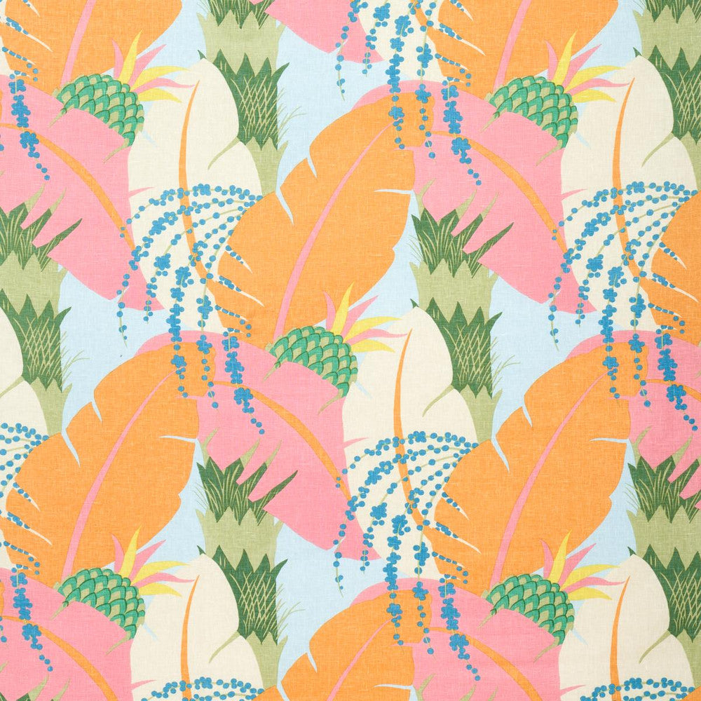Ananas Tropical 177540 by Schumacher Fabric Tropicana 26.5" - Fabric Carolina -