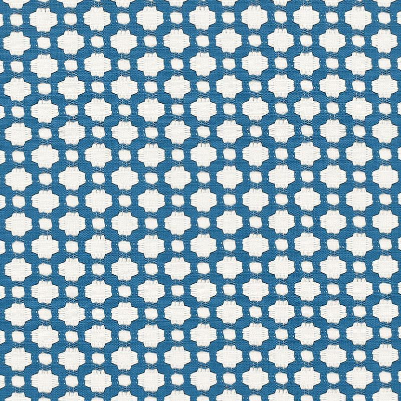 Betwixt Water/Natural 65686 by Schumacher Fabric Essentials: Small-Scale Upholstery 1.62" - Fabric Carolina -