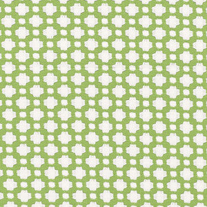 Betwixt Leaf/Blanc 65688 by Schumacher Fabric