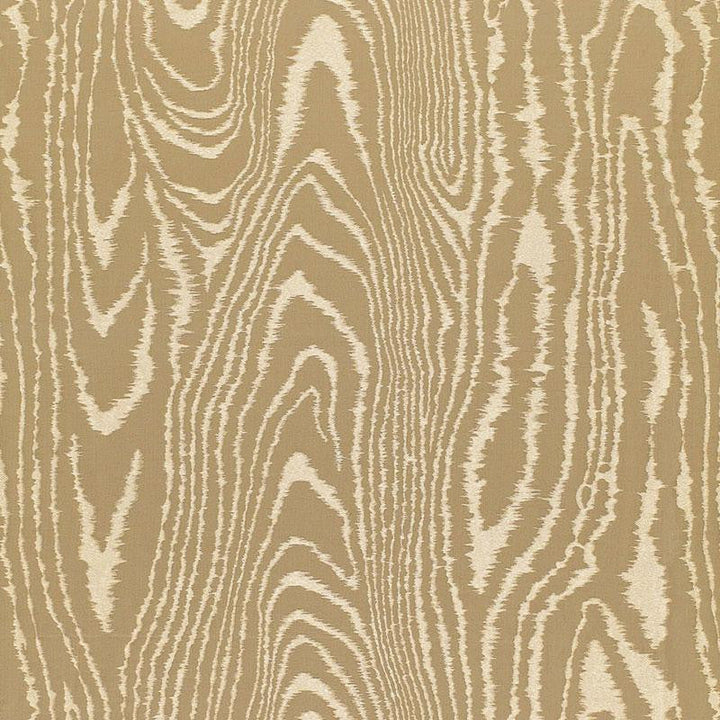 Faux Bois Moir Weave Bronze 68830 by Schumacher Designer Fabric Chroma 27.5" - Swanky Fabrics -