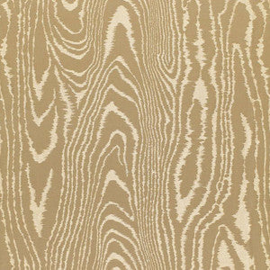 Faux Bois Moir Weave Bronze 68830 by Schumacher Fabric