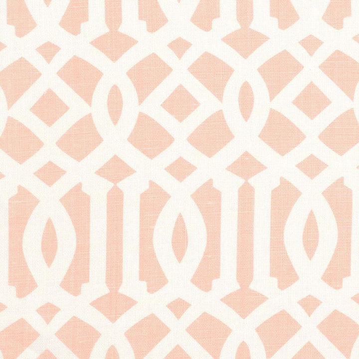 Imperial Trellis Ii Blush 174416 by Schumacher Fabric Print Happy 6.0" - Fabric Carolina -