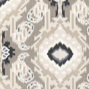 Kiribati Ikat Print Linen 174981 by Schumacher Fabric