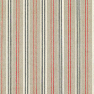 Loire Jute Stripe Noir 68691 by Schumacher Fabric