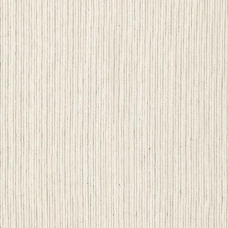 Mackay Linen Stripe Sheer Pebble 65992 by Schumacher Designer Fabric Essentials: Sheers & Casements - Swanky Fabrics -
