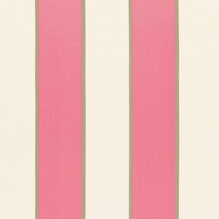 Montebello Stripe Berry 64785 by Schumacher Fabric Chroma 9.12" - Fabric Carolina -