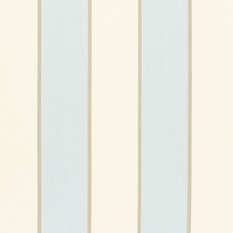 Montebello Stripe Azure 64786 by Schumacher Fabric Chroma 9.12" - Fabric Carolina -