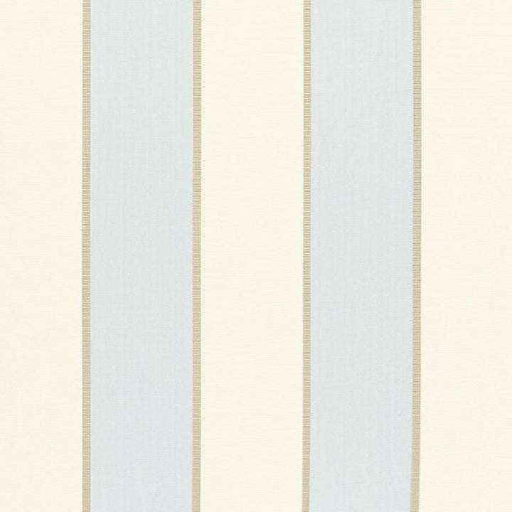Montebello Stripe Azure 64786 by Schumacher Fabric Chroma 9.12" - Fabric Carolina -