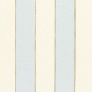 Montebello Stripe Azure 64786 by Schumacher Fabric