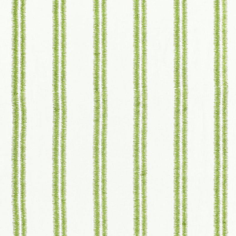 Paloma Embroidery Grass 68791 by Schumacher Designer Fabric Chroma 4.25" - Swanky Fabrics -