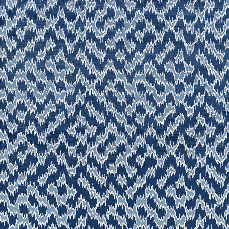 Serenissimo Velvet Water 68671 by Schumacher Fabric Chroma 13.38" - Fabric Carolina -
