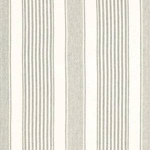 Summerville Linen Stripe Gull 66092 by Schumacher Fabric