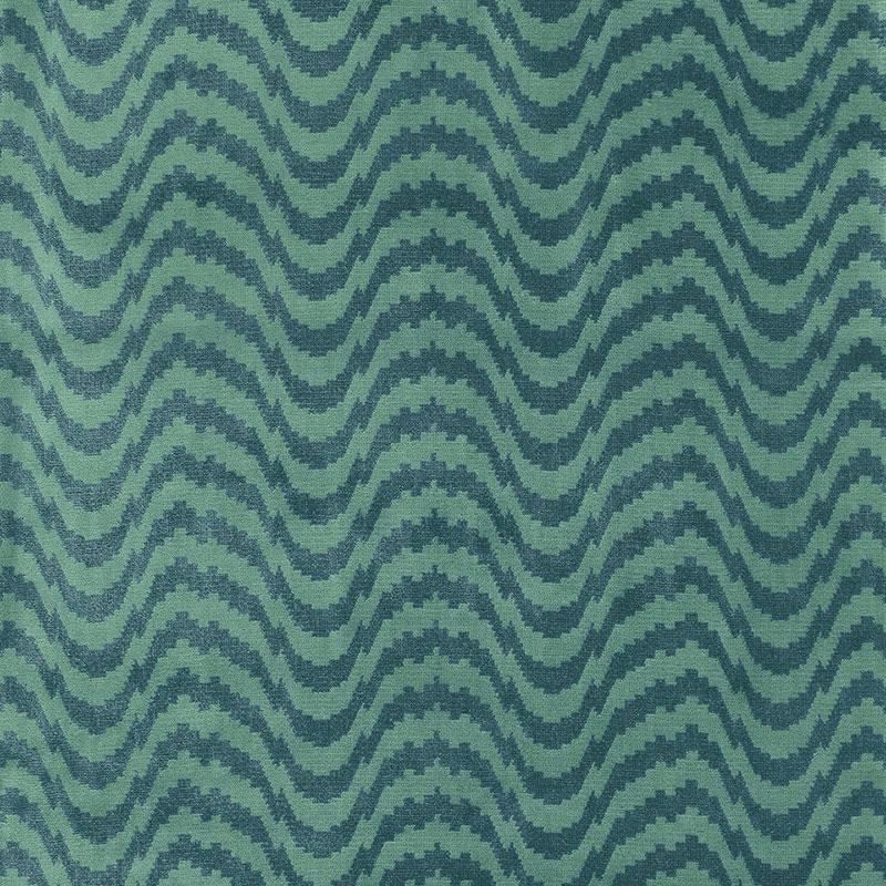 Zorio Velvet Venetian 68461 by Schumacher Fabric Chroma 26.5" - Fabric Carolina -