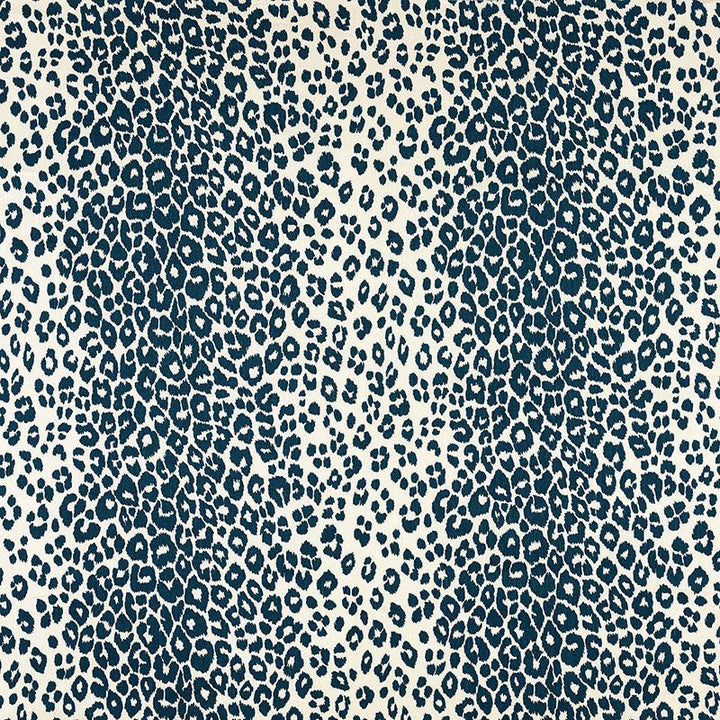 Iconic Leopard Ink 175720 by Schumacher Fabric Animal Prints & Wovens 26.5" - Fabric Carolina -