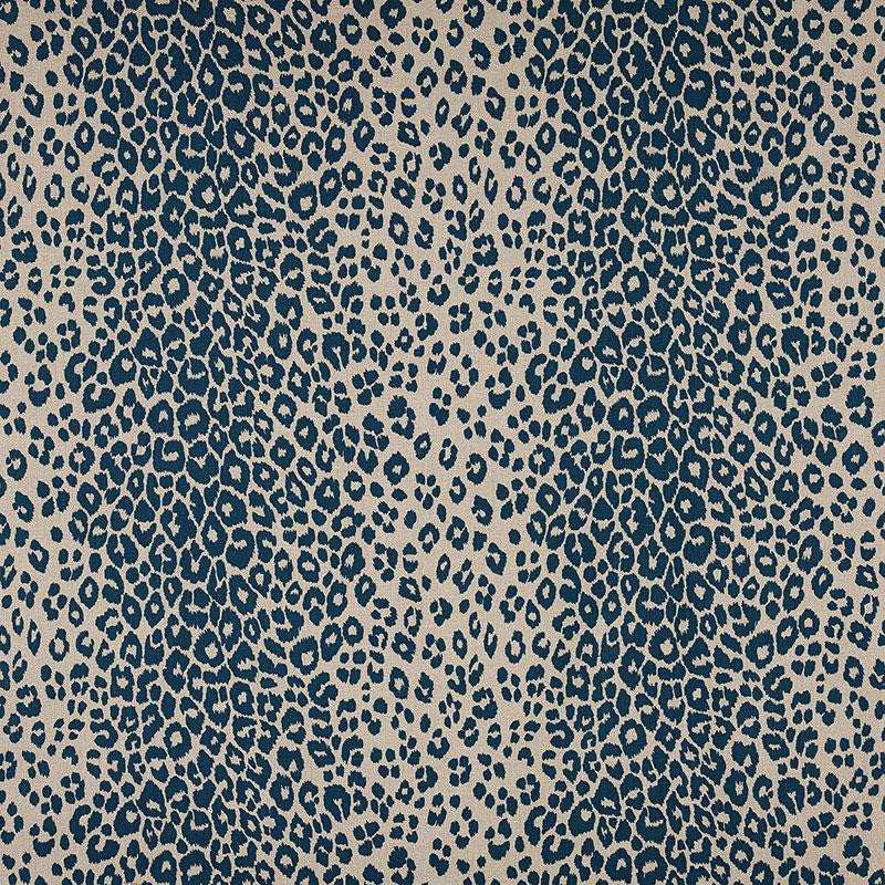 Iconic Leopard Ink/Natural 175724 by Schumacher Fabric Schumacher Classics 26.5" - Fabric Carolina -