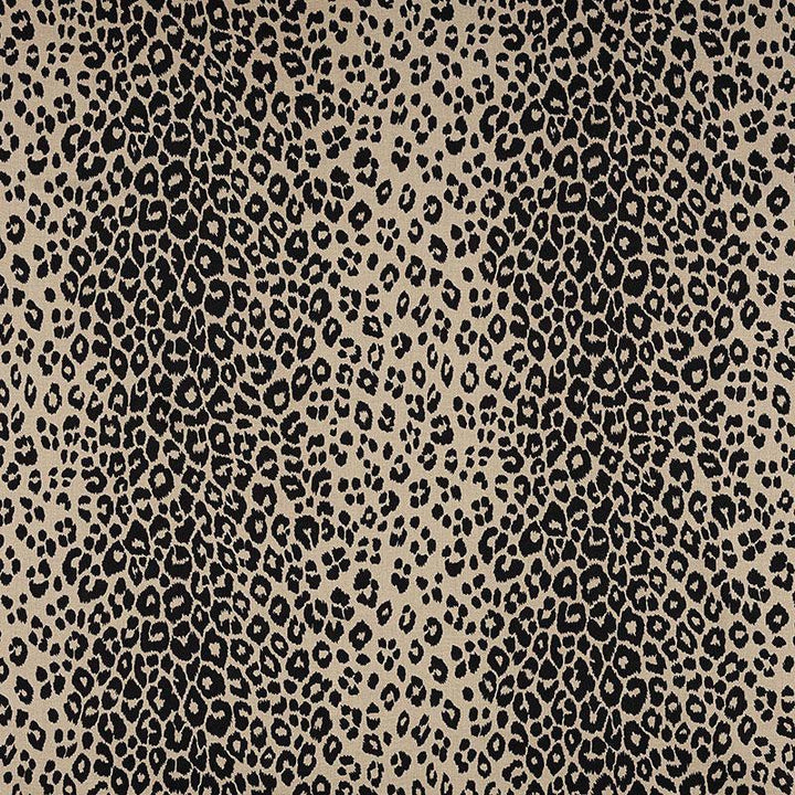 Iconic Leopard Ebony/Natural 175725 by Schumacher Fabric Schumacher Classics 26.5" - Fabric Carolina -