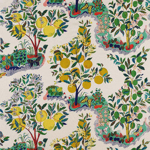 Citrus Garden Primary 175760 by Schumacher Fabric