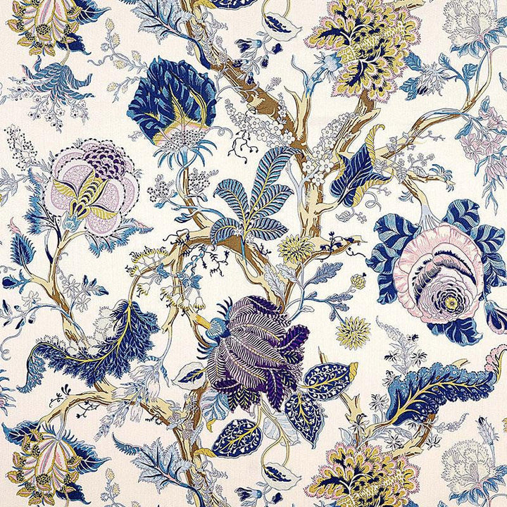 Indian Arbre Hyacinth 175781 by Schumacher Designer Fabric Schumacher Classics 52.0" - Swanky Fabrics -