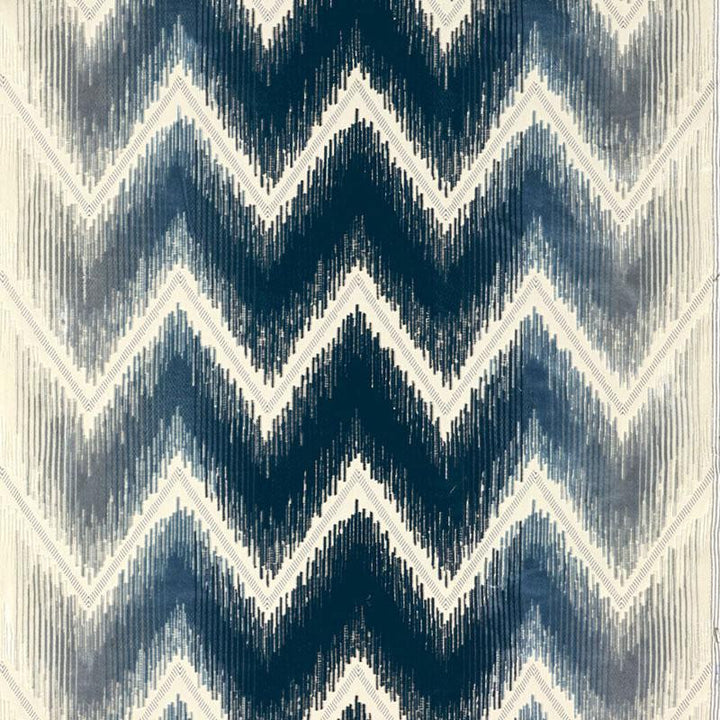 Shock Wave Midnight 54862 by Schumacher Fabric 125Th Anniversary 25.25" - Fabric Carolina -