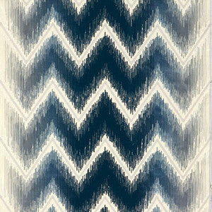 Shock Wave Midnight 54862 by Schumacher Fabric
