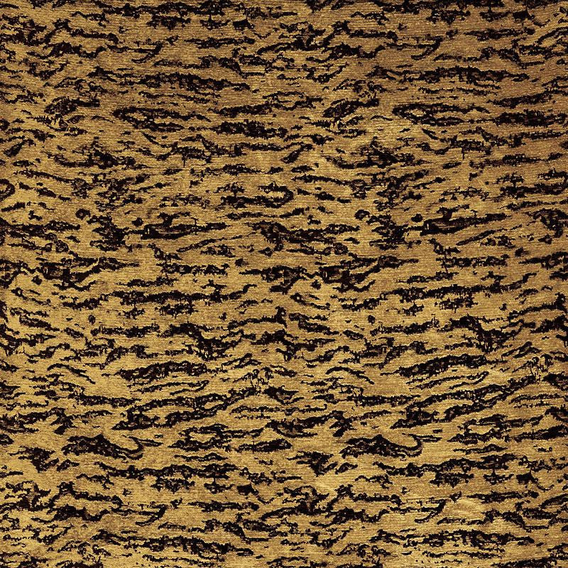 Serengeti Tigre 68900 by Schumacher Designer Fabric 125Th Anniversary 25.62" - Swanky Fabrics -