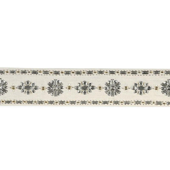 Wallis Tape Diamond 68960 by Schumacher Trim 125Th Anniversary 3.75" - Fabric Carolina -