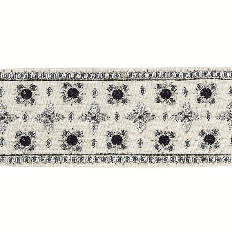 Callas Tape Jet 69010 by Schumacher Designer Trim Statement Trims 2.0" - Swanky Fabrics -