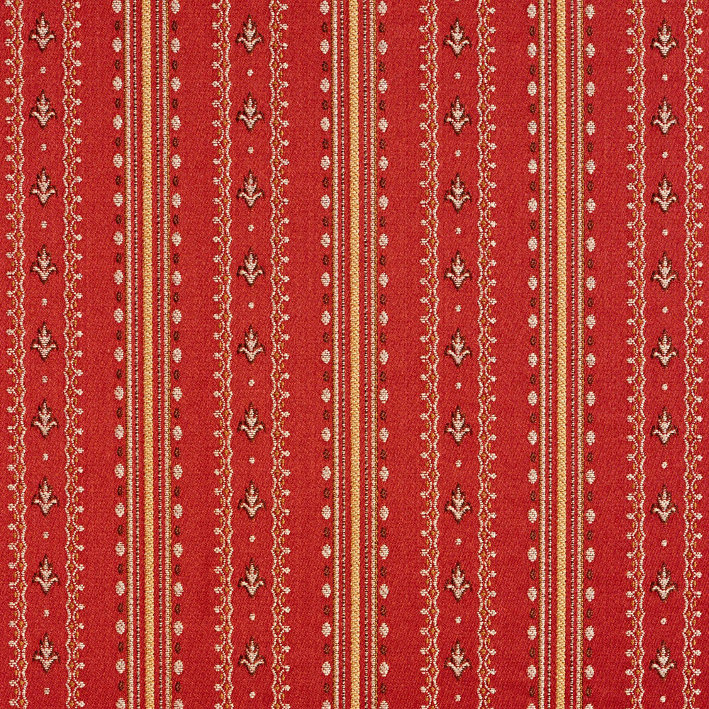 20740-03 by Charlotte Fabric Vintage charm 100% Woven Polyester Asia Exceeds 70,000 Wyzenbeek Rubs (Heavy Duty) Horizontal: 3.5" 54 Inches - Fabric Carolina -