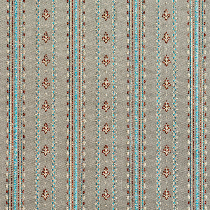 20740-05 by Charlotte Fabric Vintage charm 100% Woven Polyester Asia Exceeds 70,000 Wyzenbeek Rubs (Heavy Duty) Horizontal: 3.5" 54 Inches - Fabric Carolina -