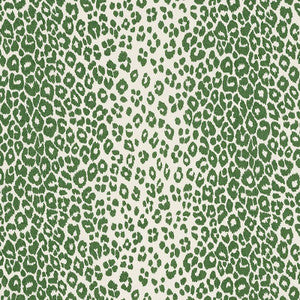 Iconic Leopard Green 176452 by Schumacher Fabric