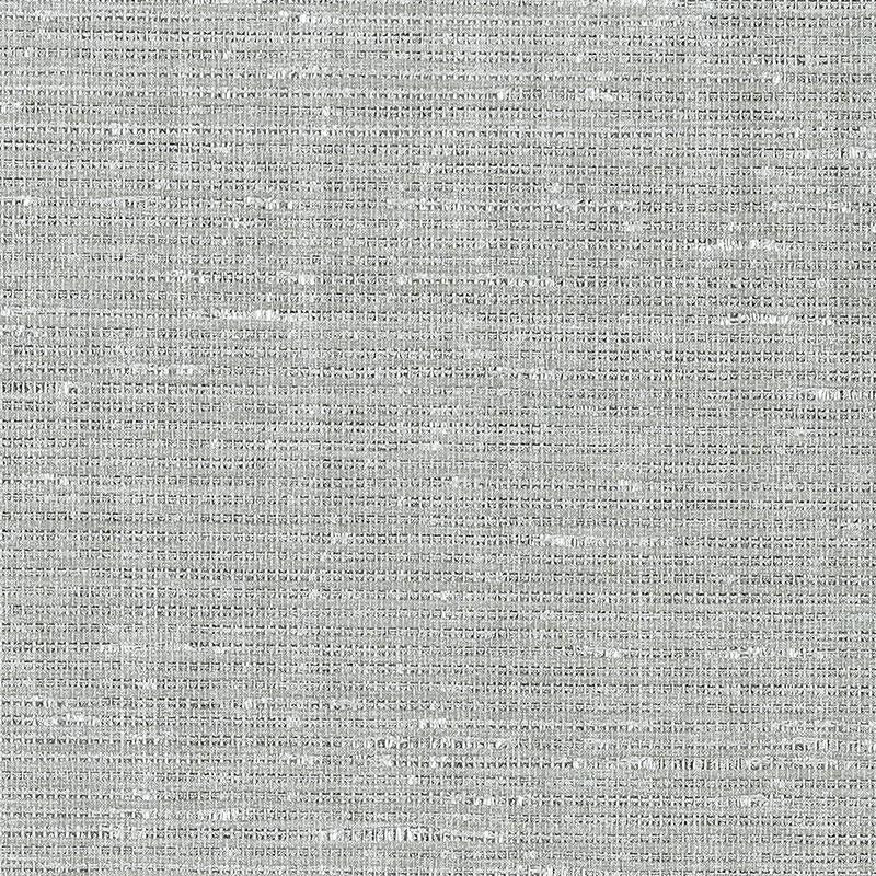 Anodized Raffia Platinum 5007780 by Schumacher Wallpaper Quiet Beauty - Fabric Carolina -