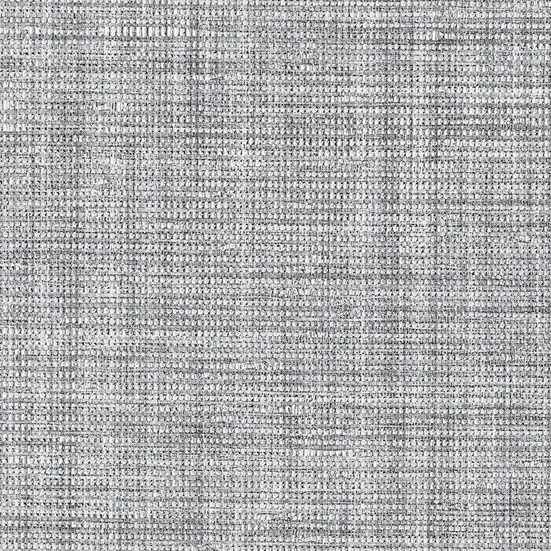 Anodized Raffia Oxidized Silver 5007783 by Schumacher Designer Wallpaper Quiet Beauty - Swanky Fabrics -