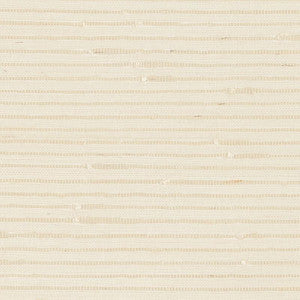 Banded Grasscloth Cream 5007900 by Schumacher Wallpaper
