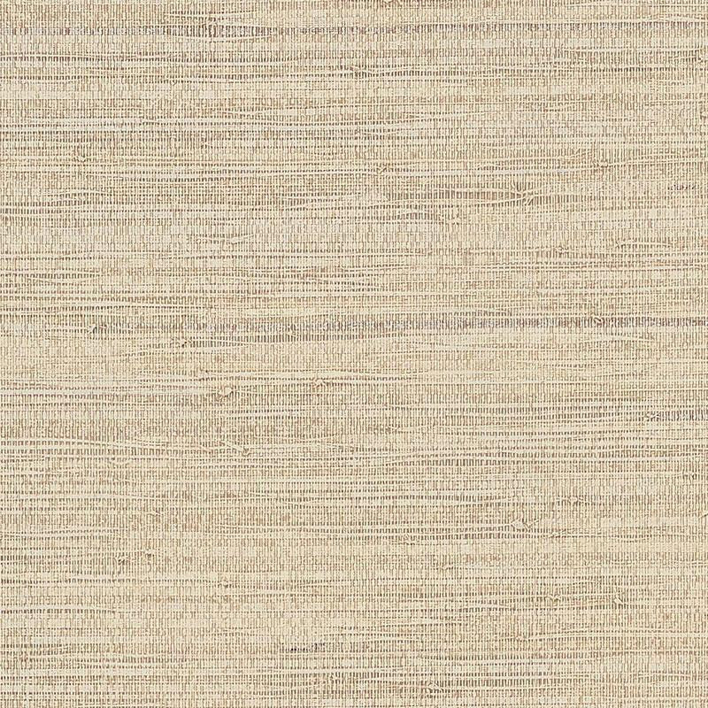 Burnished Raffia Burnished Ivory 5007820 by Schumacher Wallpaper Quiet Beauty - Fabric Carolina -