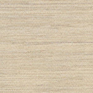Burnished Raffia Burnished Ivory 5007820 by Schumacher Wallpaper