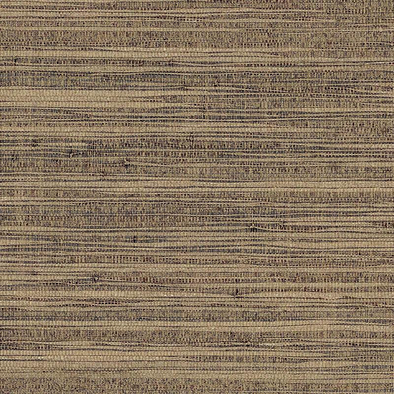 Burnished Raffia Burnished Gold 5007821 by Schumacher Wallpaper Quiet Beauty - Fabric Carolina -