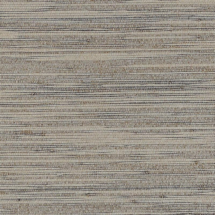 Burnished Raffia Burnished Silver 5007822 by Schumacher Wallpaper Quiet Beauty - Fabric Carolina -