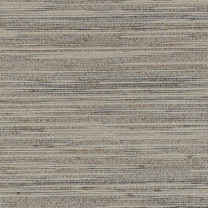Burnished Raffia Burnished Silver 5007822 by Schumacher Wallpaper