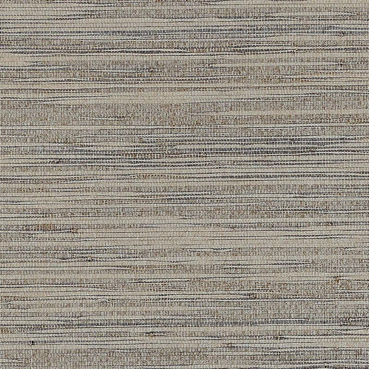 Burnished Raffia Burnished Silver 5007822 by Schumacher Designer Wallpaper Quiet Beauty - Swanky Fabrics -
