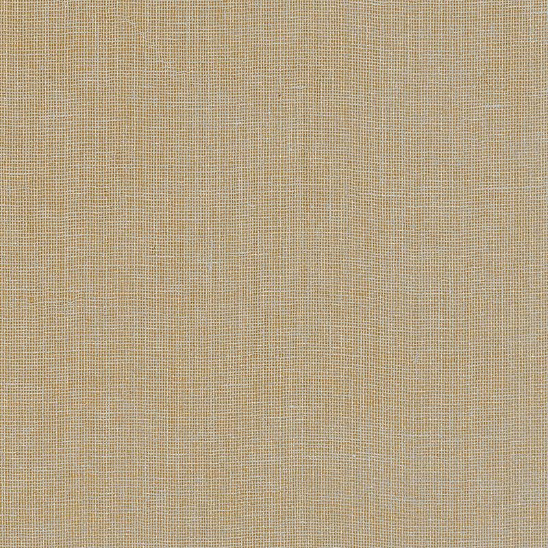 Gilded Linen Silver & Gold 5007844 by Schumacher Designer Wallpaper Quiet Beauty - Swanky Fabrics -