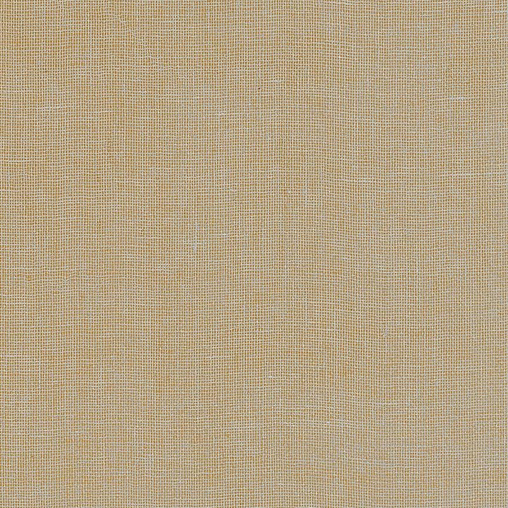 Gilded Linen Silver & Gold 5007844 by Schumacher Designer Wallpaper Quiet Beauty - Swanky Fabrics -