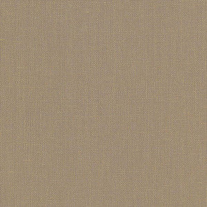 Gilded Linen Cocoa & Gold 5007848 by Schumacher Wallpaper