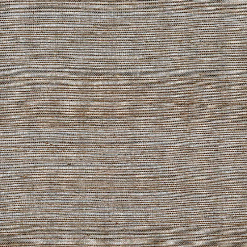 Hemp Shimmer Cocoa Shimmer 5007873 by Schumacher Designer Wallpaper Quiet Beauty - Swanky Fabrics -