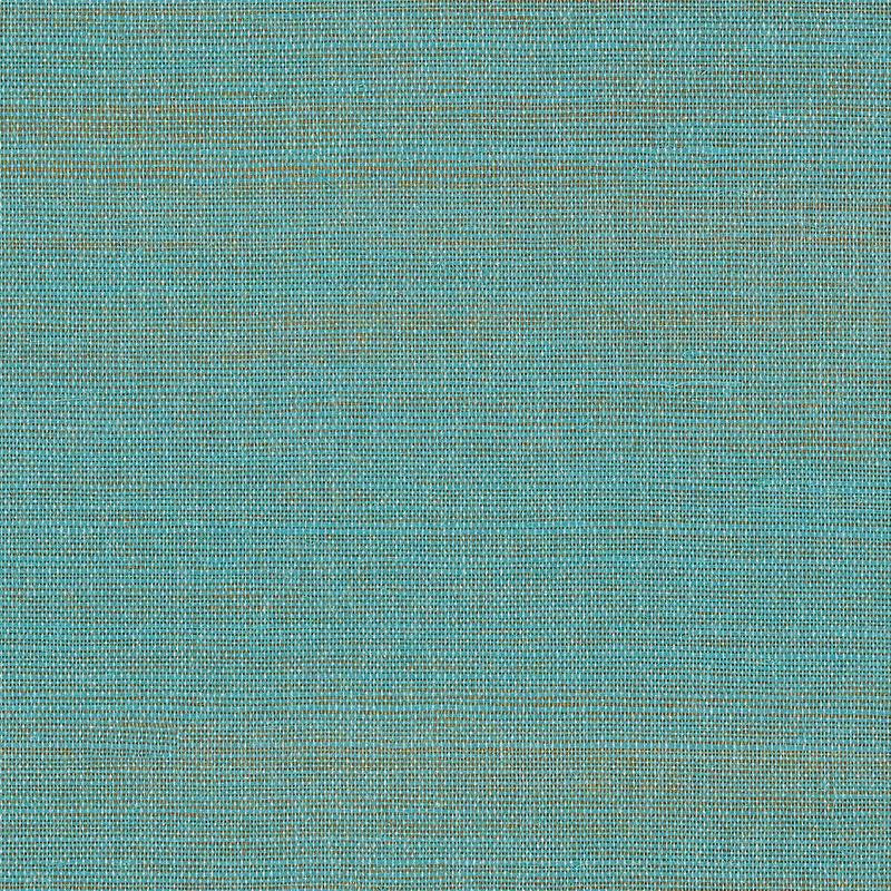 Hemp Shimmer Aqua Shimmer 5007876 by Schumacher Wallpaper Quiet Beauty - Fabric Carolina -