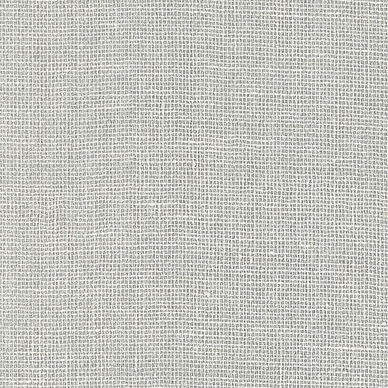 Linen Gesso Silver 5007809 by Schumacher Designer Wallpaper Quiet Beauty - Swanky Fabrics -