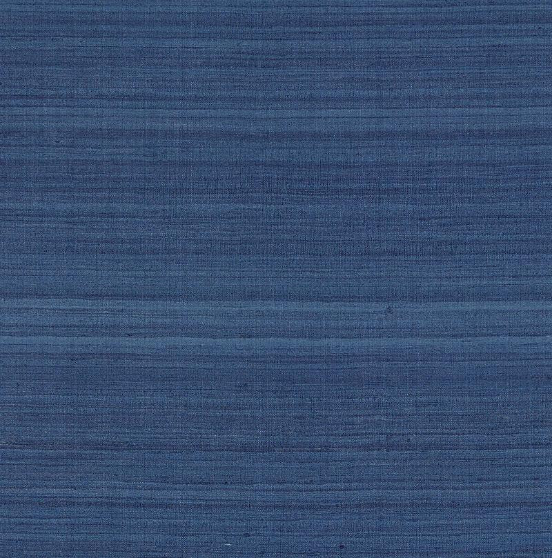 Shaded Silk Sapphire 5007863 by Schumacher Designer Wallpaper Fabric Wallcoverings - Swanky Fabrics -